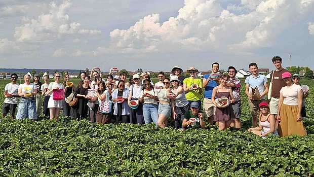 Strawberry Picking in 2026 Summer collaborating with Buddy Program